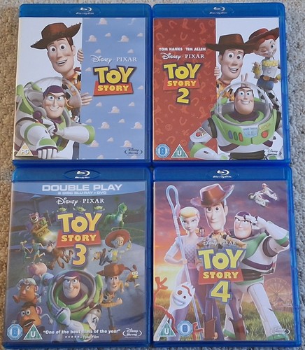 Toy story blu ray - toy, 1-4